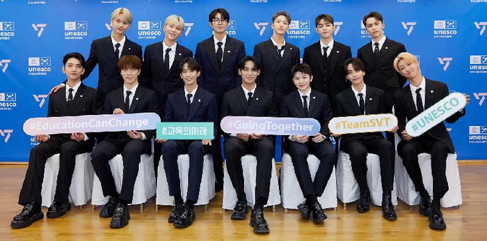 Bikin Bangga, SEVENTEEN Terpilih Jadi Mitra UNESCO dalam Kampanye Pendidikan untuk Anak Muda