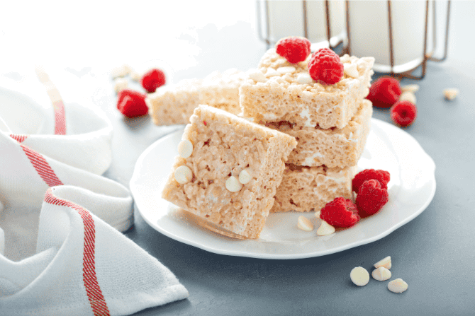 Marshmallow Crispie Bars