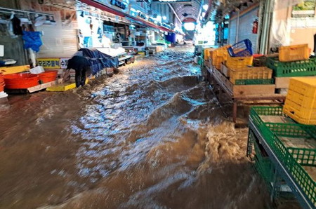 Banjir bandang di seoul