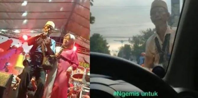 Ternyata Ini Sosok Pengemis Probolinggo yang Sawer Biduan