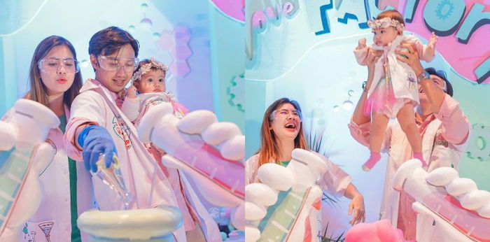 10 Momen Gender Reveal Anak Kedua Felicya Angelista, Usung Tema Ilmuwan Kimia!