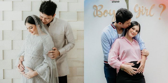 6 Potret 7 Bulanan Istri Aditya Zoni yang Hangat dan Penuh Kebahagiaan