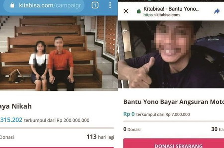 Aplikasi untuk Donasi