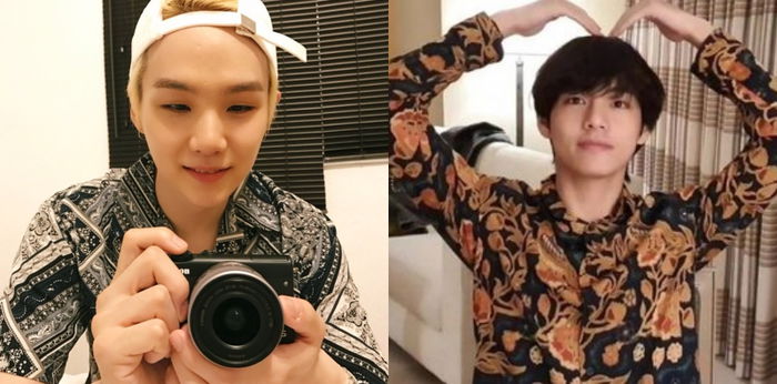 10 Gaya Artis Korea Pakai Batik, Berkarisma Sekaligus Memesona!