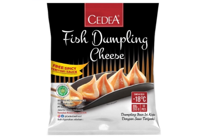 Dumpling dengan lelehan keju didalamnya