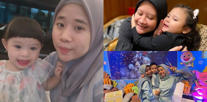 11 Potret Kedekatan Anak Artis dan Pengasuh, Sudah Seperti Keluarga Sendiri!