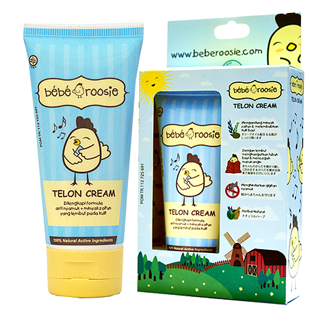Rekomendasi minyak telon bayi yang bagus, BEBE ROOSIE Minyak Telon Cream