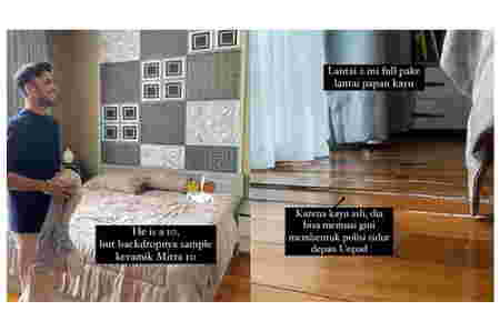 Rumah Refal Hady Bergaya Minimalis, Intip 7 Potretnya!