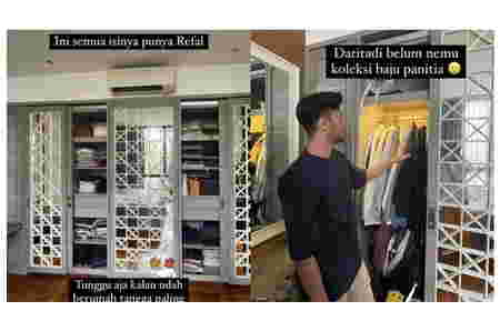 Rumah Refal Hady Bergaya Minimalis, Intip 7 Potretnya!