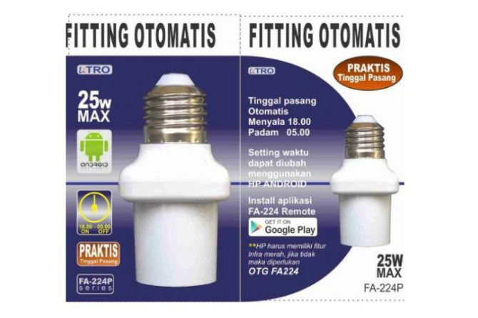 fitting lampu terbaik