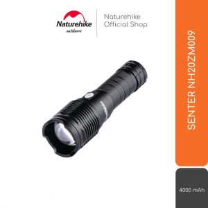 Naturehike Lampu Senter Waterproof Nh20Zm009 Camping Led Recharge