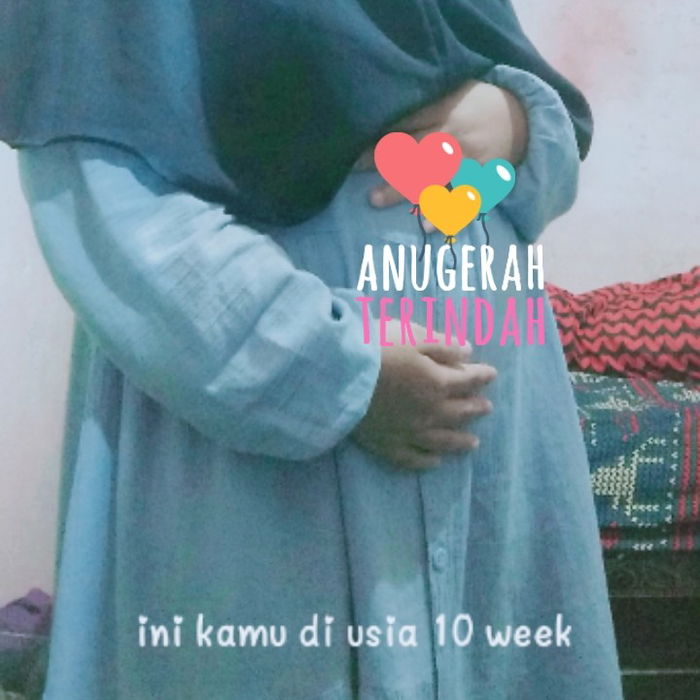 nikamat n bersyukurnya pertamakali jadi seorang calon ibu