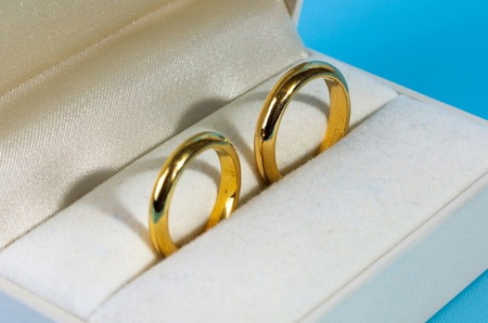 cincin nikah emas