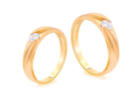 cincin nikah emas