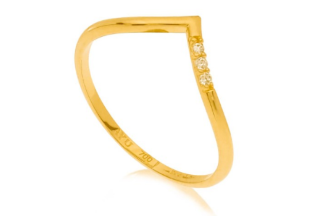 Desain simple dengan bentuk asimetris