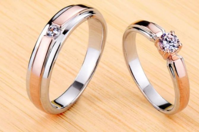 Cincin Diamond Eropa Kombinasi-BASABA Jewellery