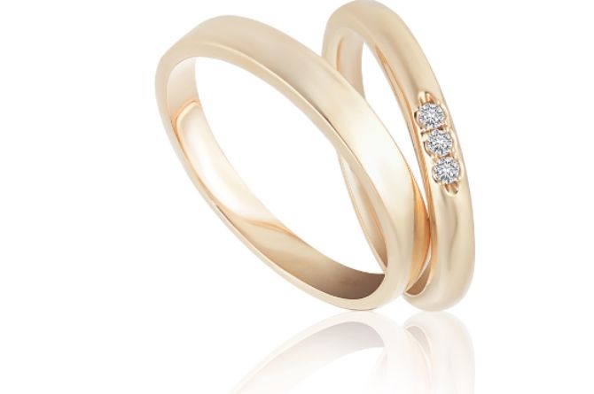 Cincin Nikah Berlian Rosegold IMWRF1167856-Swan Jewellery