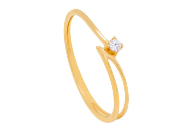 Ukuran cincin emas simple cantik untuk remaja sangat lengkap