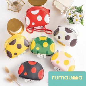 RUMAUMA Tas Selempang Anak Bentuk Jamur
