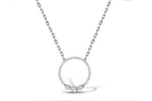 Diamond Pavilion Kalung Emas Batu Berlian Queentsa Neklace