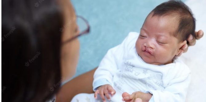 Mitos Bayi Lahir Bibir Sumbing karena Bumil Menjahit saat Hamil, Ini Faktanya