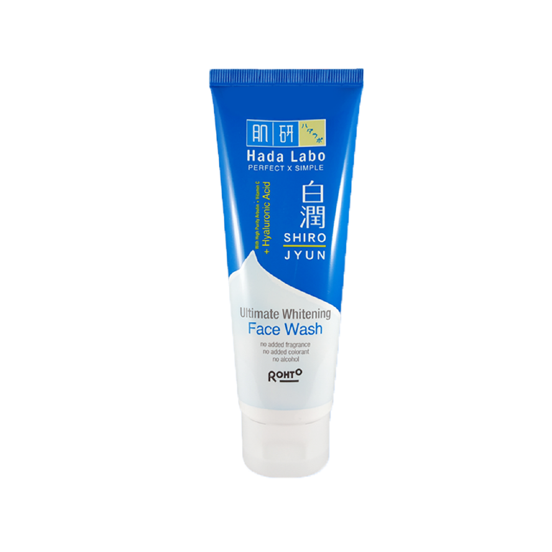 Hadalabo Shirojyun Ultimate Whitening Face Wash - Beauty