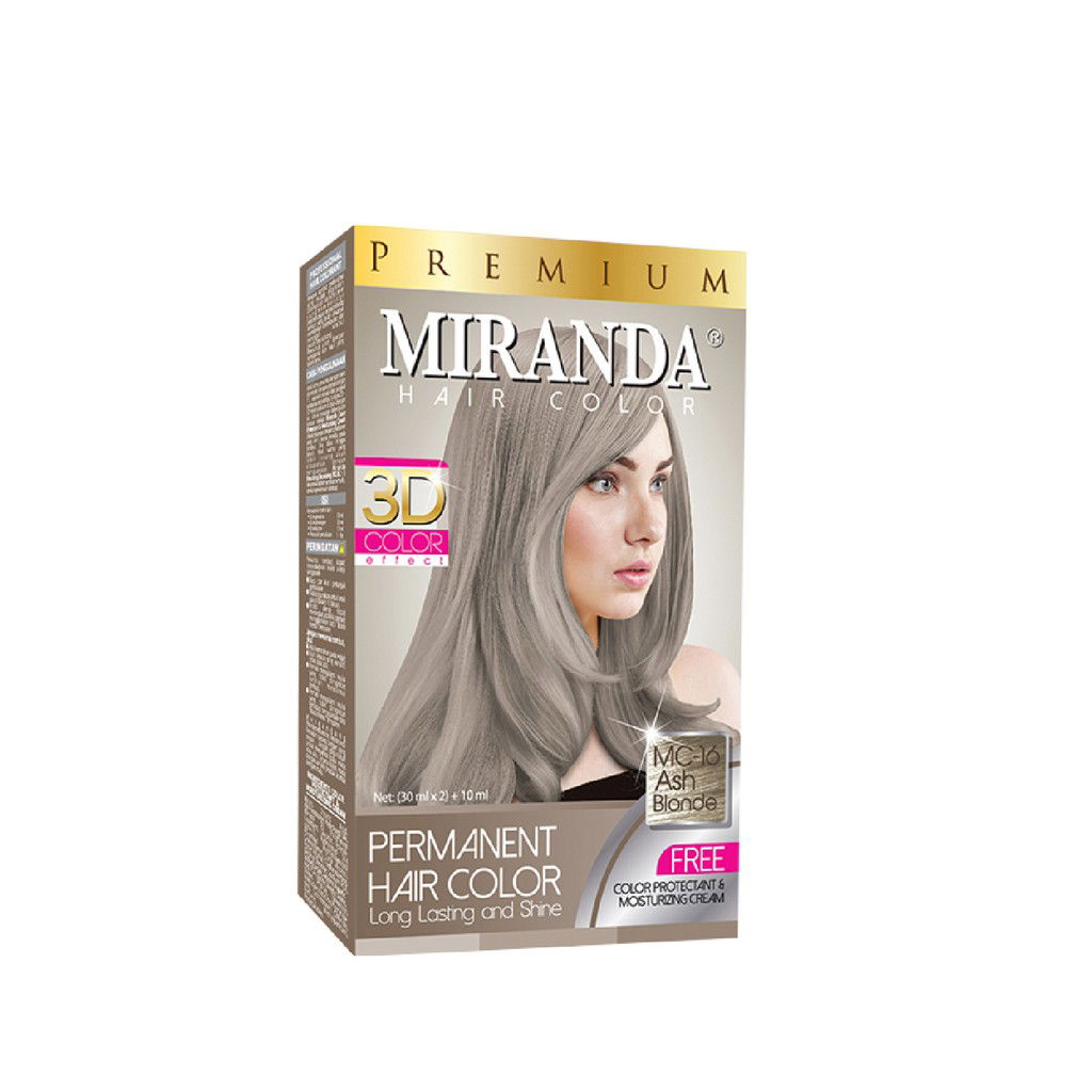 Miranda MC16 Ash Blonde - Cat Rambut Permanen