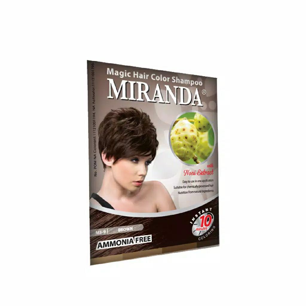 Shampoo Warna Miranda MS9 Brown