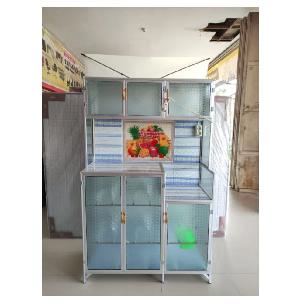 rak piring kaca - dapur