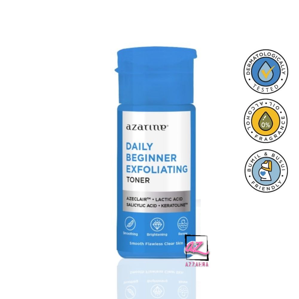 Skincare - Toner produk untuk eksfoliasi wajah