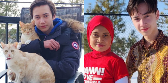 Potret Daniel Soekarno Dobson yang Viral, Selalu So Sweet dengan Ibu!