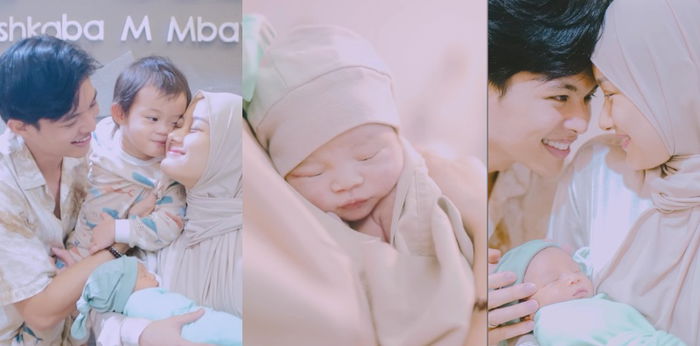 7 Momen Haru dan Fakta Kelahiran Anak Kedua Dinda Hauw