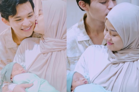 7 Momen Haru dan Fakta Kelahiran Anak Kedua Dinda Hauw