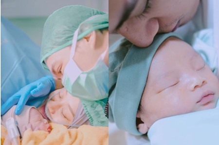 7 Momen Haru dan Fakta Kelahiran Anak Kedua Dinda Hauw