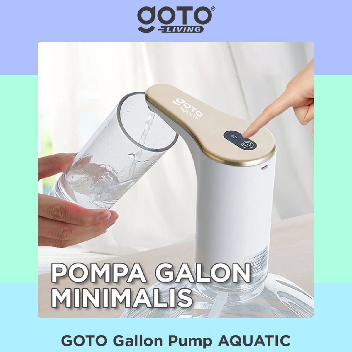 Goto Aquatic Pompa Galon Elektrik - pompa galon elektrik terbaik