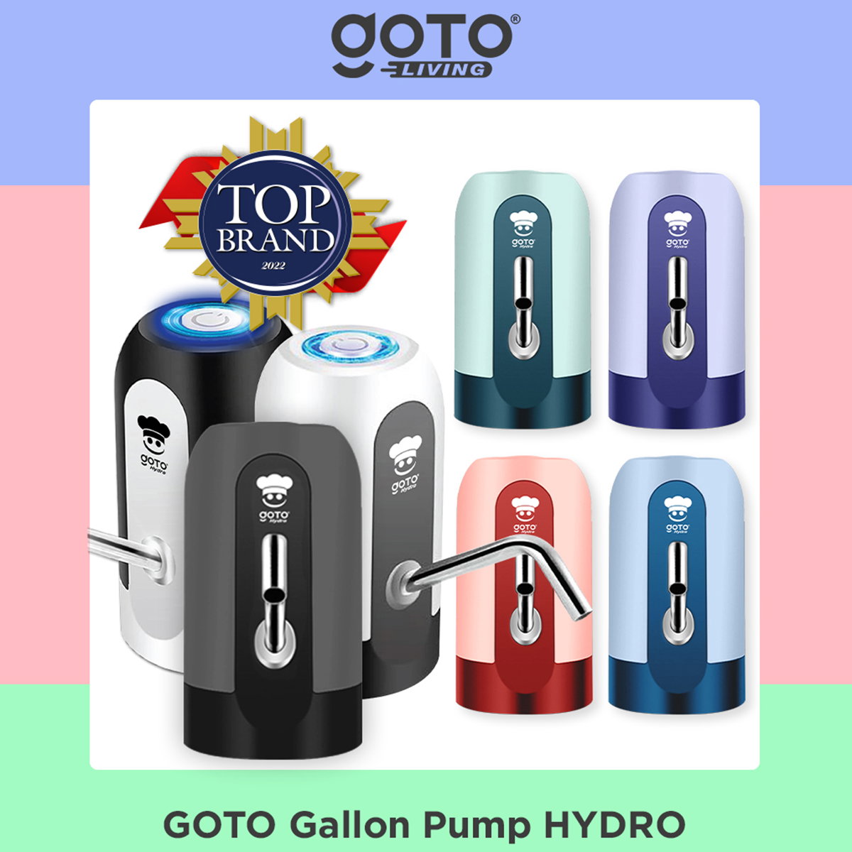 Goto Hydro Pompa Galon Elektrik - pompa galon elektrik terbaik