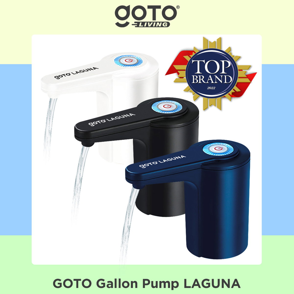 Goto Laguna Gallon Pump - pompa galon elektrik terbaik