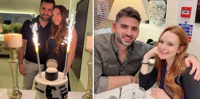 Selamat! Lindsay Lohan Hamil Anak Pertama dengan Bader Shammas