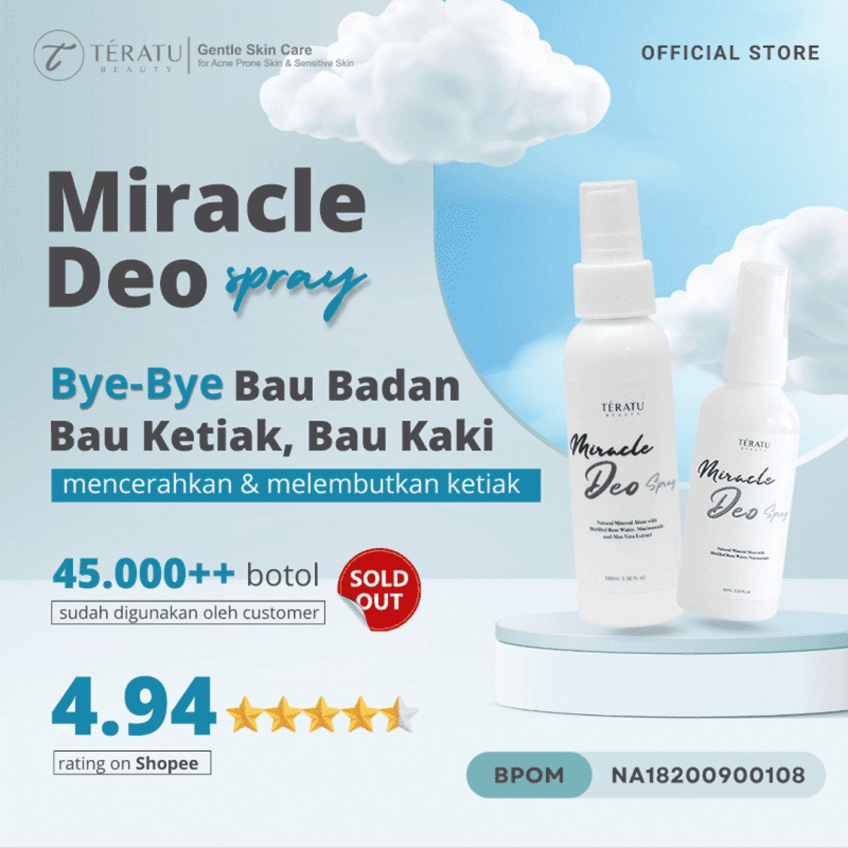 Teratu Beauty - Deodorant