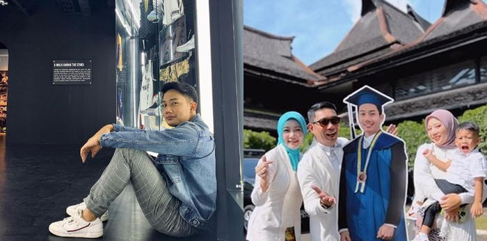 6 Momen Haru Eril Wisuda Diwakili Ayah, Tak Kuasa Menahan Air Mata