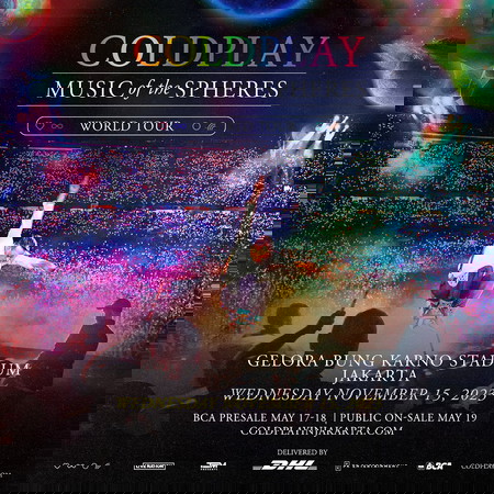 Cara Beli Tiket Konser Coldplay di Indonesia