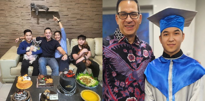 6 Potret Kenzo Anak Ari Wibowo Wisuda, Isi Surat Jadi Sorotan