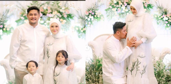 Syukuran 7 Bulan Kehamilan Ryana Dea, Shireen Sungkar:"Semoga Cukup Bulan"