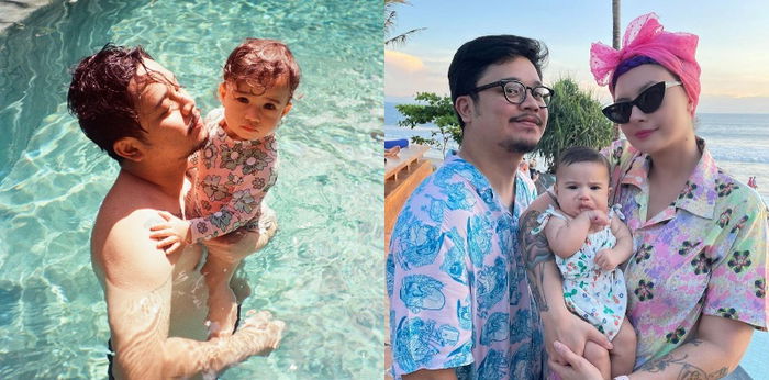 8 Momen Manis Derby Romero Momong Anak, Tipikal Ayah Ideal!
