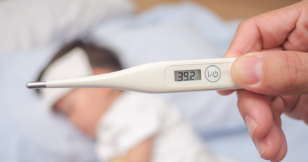 anak demam setelah masuk sekolah