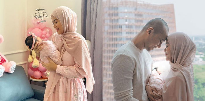Istri Bima Aryo Melahirkan Anak Pertama, Momen Ganti Popok Kocak