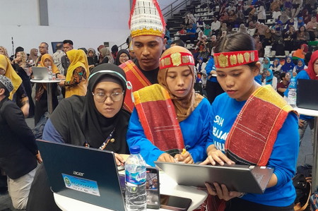 Keseruan Acara Puncak Temu Pendidik Nusantara X