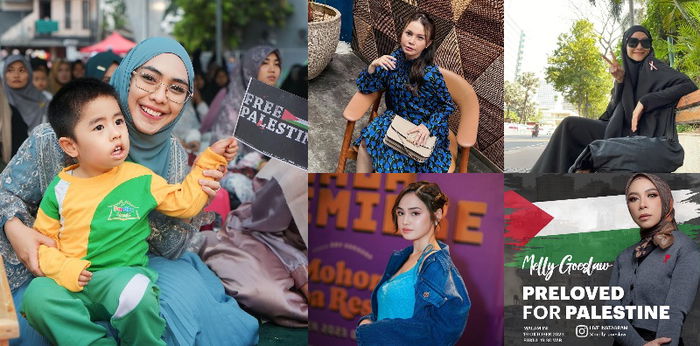 Galang Dana hingga Turun ke Jalan, ini 7 Artis Indonesia yang Dukung Palestina