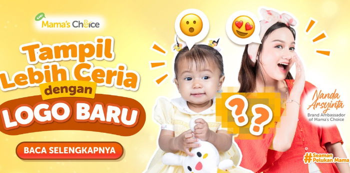Tampil Lebih Ceria, Ini Wajah Baru Mama’s Choice Baby!