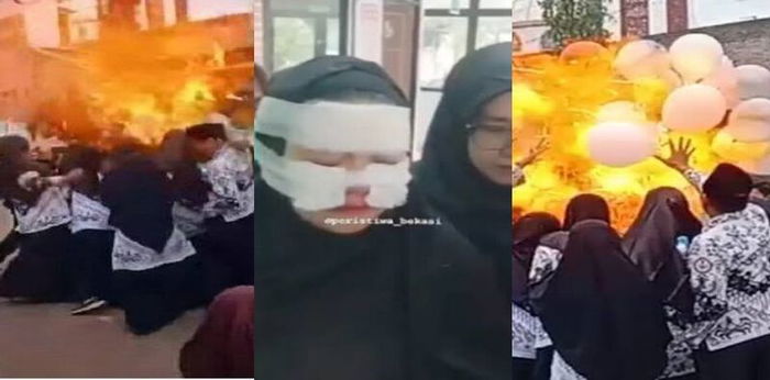10 Guru Jadi Korban Balon Gas Meledak di Bekasi, Ini Penyebabnya